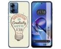 Funda Silicona para Motorola Moto G14 diseño Creativity Dibujos