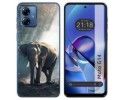 Funda Silicona para Motorola Moto G14 diseño Elefante Dibujos
