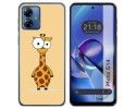 Funda Silicona para Motorola Moto G14 diseño Jirafa Dibujos