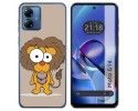 Funda Silicona para Motorola Moto G14 diseño Leon Dibujos