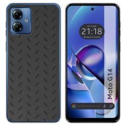 Funda Silicona para Motorola Moto G14 diseño Metal Dibujos