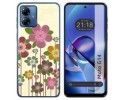 Funda Silicona para Motorola Moto G14 diseño Primavera En Flor Dibujos