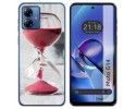 Funda Silicona para Motorola Moto G14 diseño Reloj Dibujos