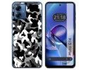 Funda Silicona para Motorola Moto G14 diseño Snow Camuflaje Dibujos