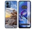 Funda Silicona para Motorola Moto G14 diseño Sunset Dibujos