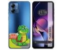 Funda Silicona Transparente para Motorola Moto G54 5G diseño Coco Dibujos