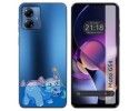 Funda Silicona Transparente para Motorola Moto G54 5G diseño Hipo Dibujos