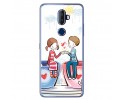 Funda Gel Tpu para Alcatel 3V Diseño Cafe Dibujos