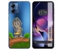 Funda Silicona Transparente para Motorola Moto G54 5G diseño Mono Dibujos