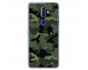Funda Gel Tpu para Alcatel 3V Diseño Camuflaje Dibujos
