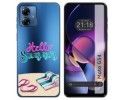 Funda Silicona Transparente para Motorola Moto G54 5G diseño Summer Dibujos