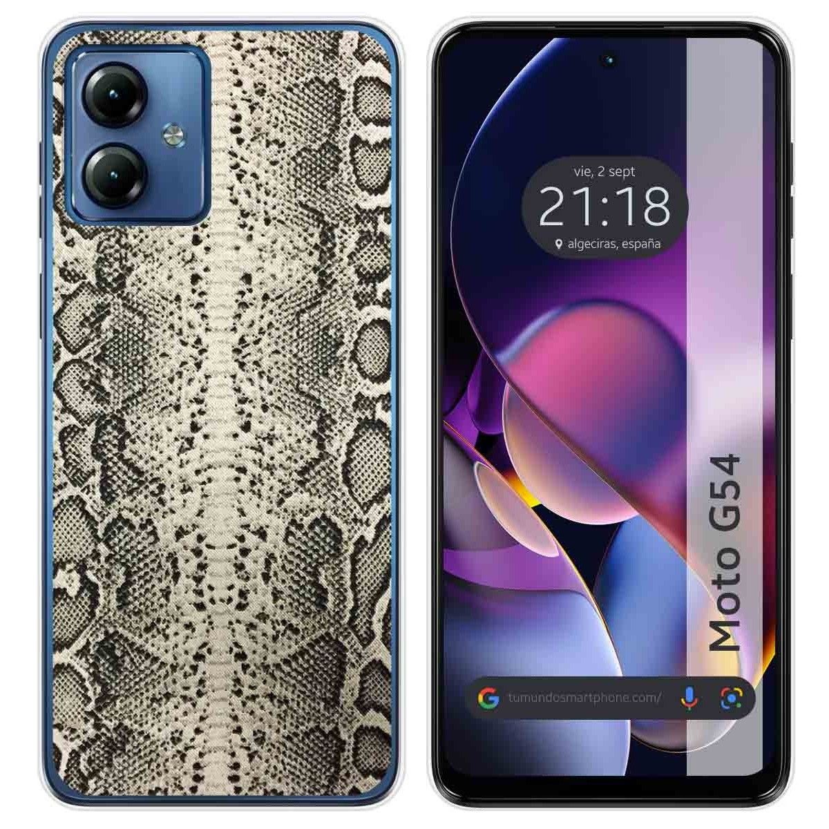 Funda Silicona para Motorola Moto G54 5G diseño Animal 01 Dibujos