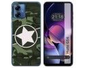 Funda Silicona para Motorola Moto G54 5G diseño Camuflaje 01 Dibujos