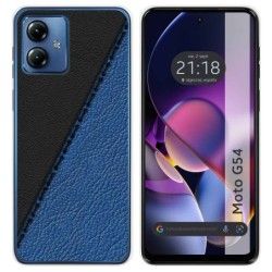 Funda Silicona para Motorola Moto G54 5G diseño Cuero 02 Dibujos
