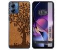 Funda Silicona para Motorola Moto G54 5G diseño Cuero 03 Dibujos