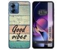 Funda Silicona para Motorola Moto G54 5G diseño Madera 01 Dibujos