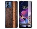 Funda Silicona para Motorola Moto G54 5G diseño Madera 05 Dibujos