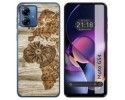 Funda Silicona para Motorola Moto G54 5G diseño Madera 07 Dibujos