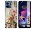 Funda Silicona para Motorola Moto G54 5G diseño Madera 08 Dibujos