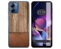 Funda Silicona para Motorola Moto G54 5G diseño Madera 09 Dibujos
