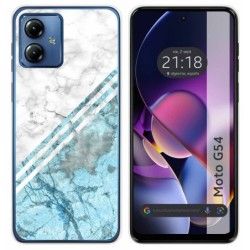 Funda Silicona para Motorola Moto G54 5G diseño Mármol 02 Dibujos
