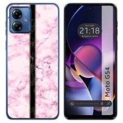 Funda Silicona para Motorola Moto G54 5G diseño Mármol 04 Dibujos