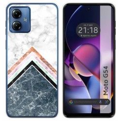 Funda Silicona para Motorola Moto G54 5G diseño Mármol 05 Dibujos