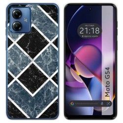 Funda Silicona para Motorola Moto G54 5G diseño Mármol 06 Dibujos