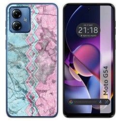 Funda Silicona para Motorola Moto G54 5G diseño Mármol 08 Dibujos