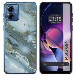 Funda Silicona para Motorola Moto G54 5G diseño Mármol 09 Dibujos
