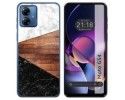 Funda Silicona para Motorola Moto G54 5G diseño Mármol 11 Dibujos