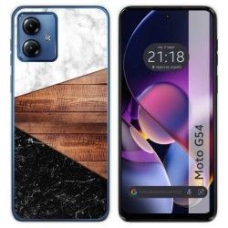 Funda Silicona para Motorola Moto G54 5G diseño Mármol 11 Dibujos