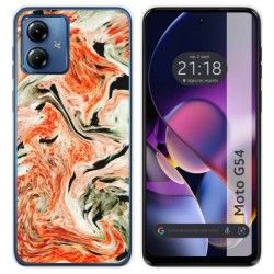 Funda Silicona para Motorola Moto G54 5G diseño Mármol 12 Dibujos