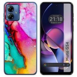 Funda Silicona para Motorola Moto G54 5G diseño Mármol 15 Dibujos