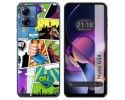 Funda Silicona para Motorola Moto G54 5G diseño Comic Dibujos