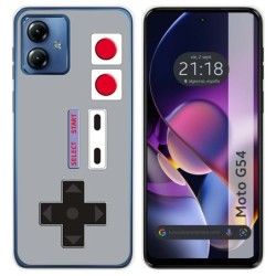 Funda Silicona para Motorola Moto G54 5G diseño Consola Dibujos