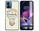 Funda Silicona para Motorola Moto G54 5G diseño Creativity Dibujos