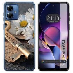 Funda Silicona para Motorola Moto G54 5G diseño Dream Dibujos
