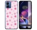 Funda Silicona para Motorola Moto G54 5G diseño Flores Dibujos