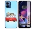 Funda Silicona para Motorola Moto G54 5G diseño Furgoneta Dibujos