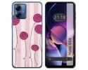 Funda Silicona para Motorola Moto G54 5G diseño Flores Vintage Dibujos