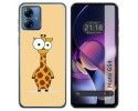 Funda Silicona para Motorola Moto G54 5G diseño Jirafa Dibujos