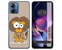 Funda Silicona para Motorola Moto G54 5G diseño Leon Dibujos