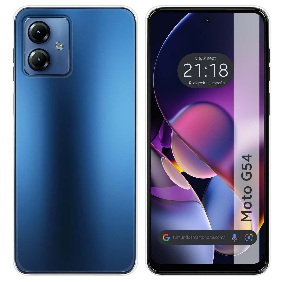 Funda Silicona para Motorola Moto G54 5G diseño Leones Dibujos