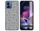 Funda Silicona para Motorola Moto G54 5G diseño Letras Dibujos