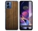 Funda Silicona para Motorola Moto G54 5G diseño Madera Dibujos