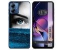 Funda Silicona para Motorola Moto G54 5G diseño Ojo Dibujos