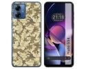 Funda Silicona para Motorola Moto G54 5G diseño Sand Camuflaje Dibujos