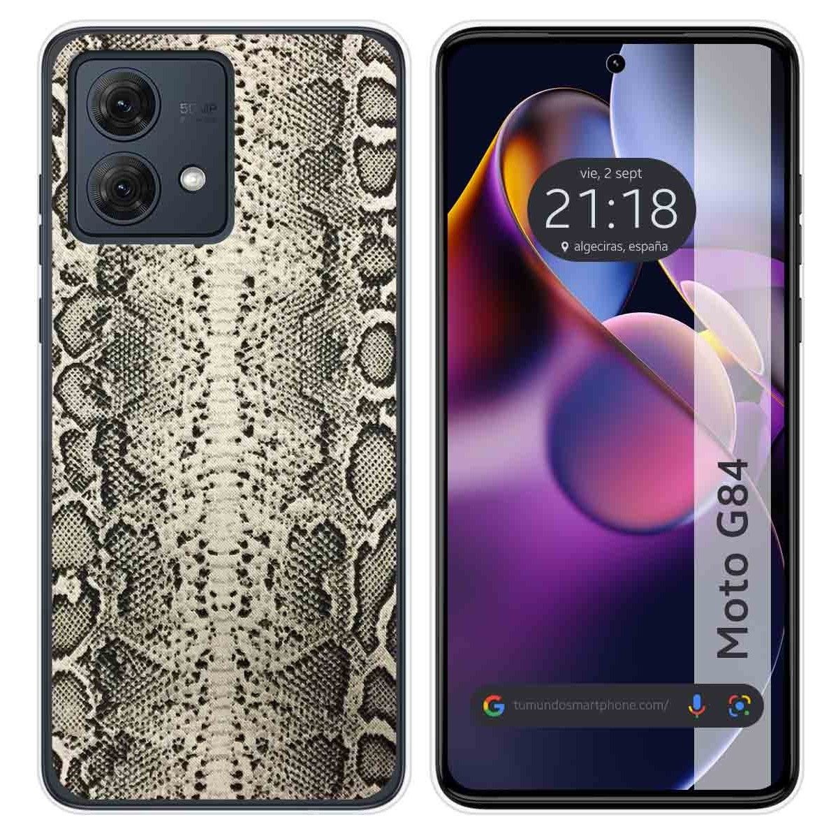 Funda Silicona para Motorola Moto G84 5G diseño Animal 01 Dibujos