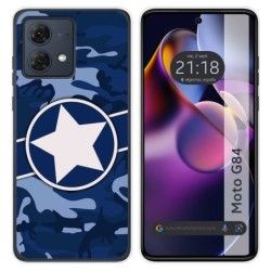 Funda Silicona para Motorola Moto G84 5G diseño Camuflaje 03 Dibujos